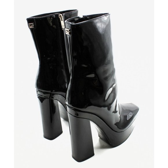 GUESS Women's Byra Platform Block Heel Dress Booties - Picture 5 of 9
